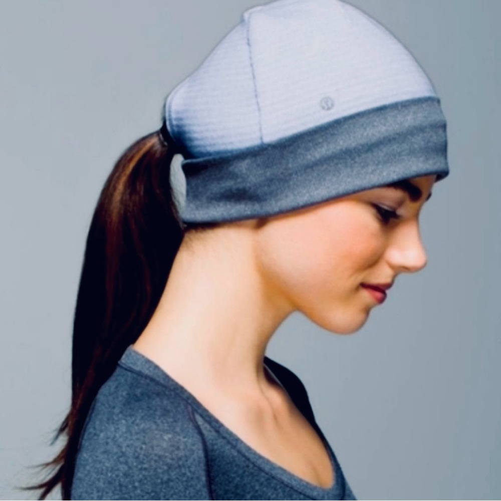 Lululemon ponytail beanie